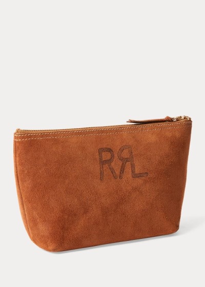 Malotes Ralph Lauren Roughout Camurça Mulher 30672-CMOH